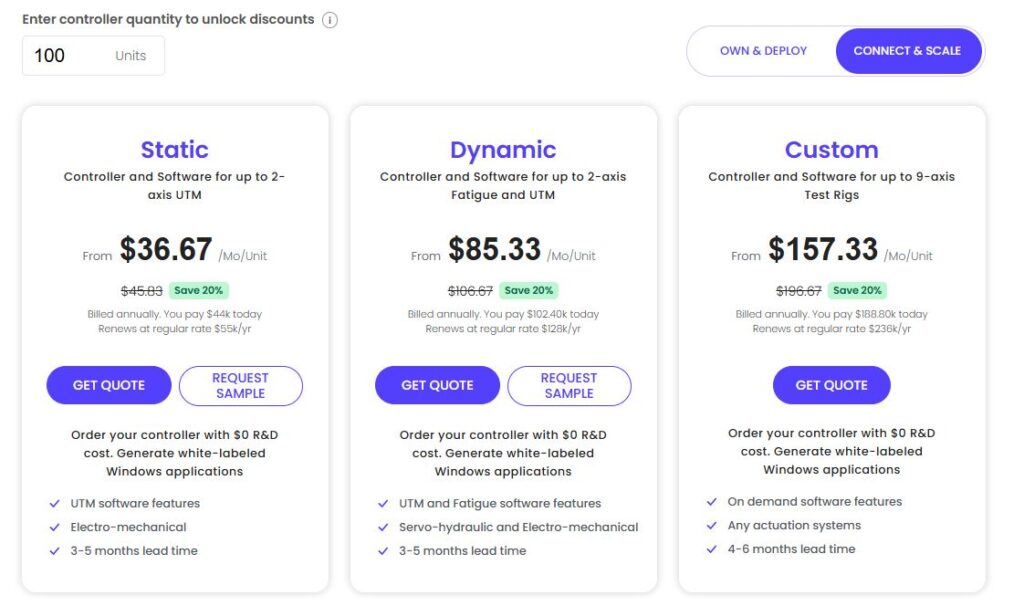 Pricing Page